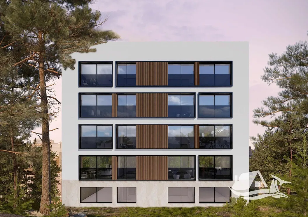 Κουζίνα; συσκευές κουζίνας, ξύλινο πάτωμα, φυσικό φως, μοντέρνο στυλ