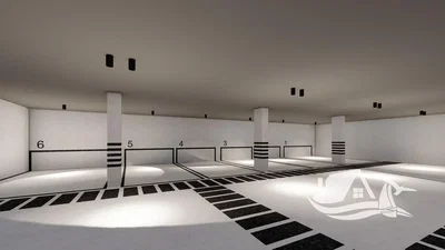 Κουζίνα; συσκευές κουζίνας, ξύλινο πάτωμα, φυσικό φως, μοντέρνο στυλ