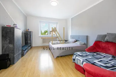 Kitchen; kitchen appliances, wood floor, natural light, modern style