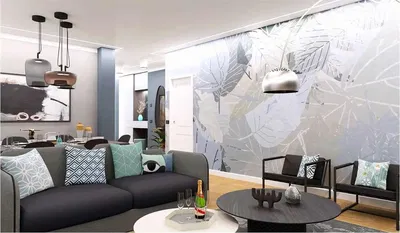 Sala de estar; chão de madeira, luz natural, estilo moderno