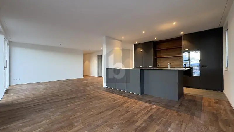 Küche; küchengeräte, holzboden, tageslicht, moderner stil