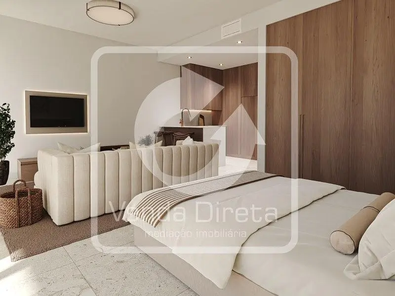 Υπνοδωμάτιο; φυσικό φως, μοντέρνο στυλ