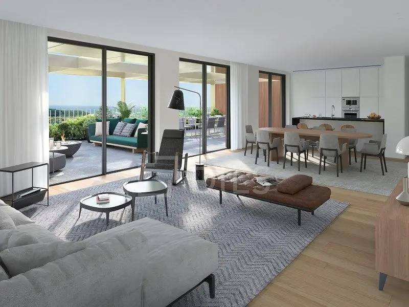 Σαλόνι; θέα, φυσικό φως, μοντέρνο στυλ