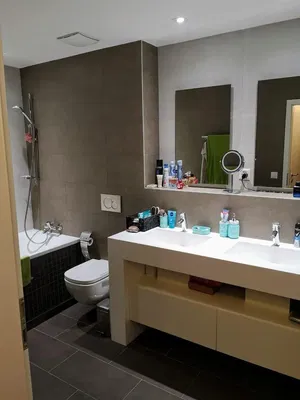 Bagno; pavimento in piastrelle, ristrutturato, luce naturale