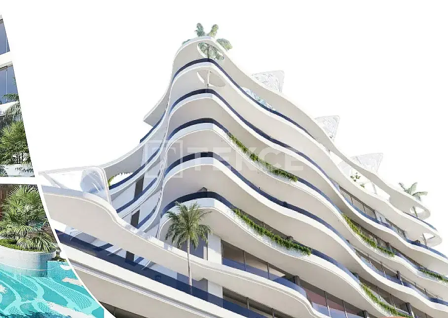 Maison et environs; vue