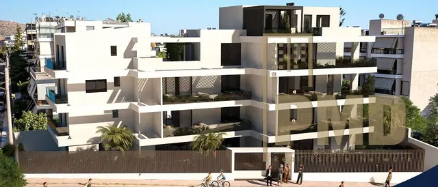 Maison et environs; vue