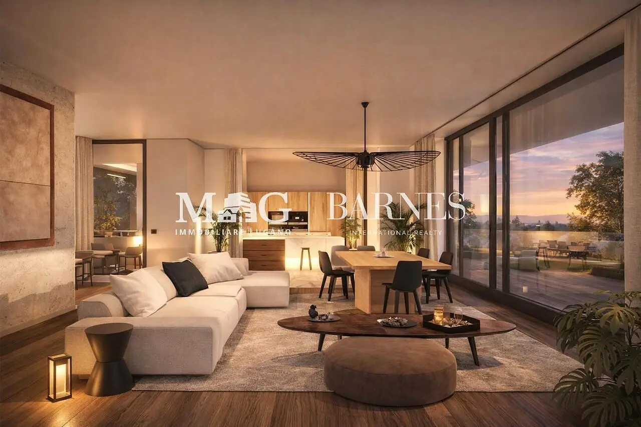 Wohnzimmer; blick, holzboden, tageslicht, moderner stil