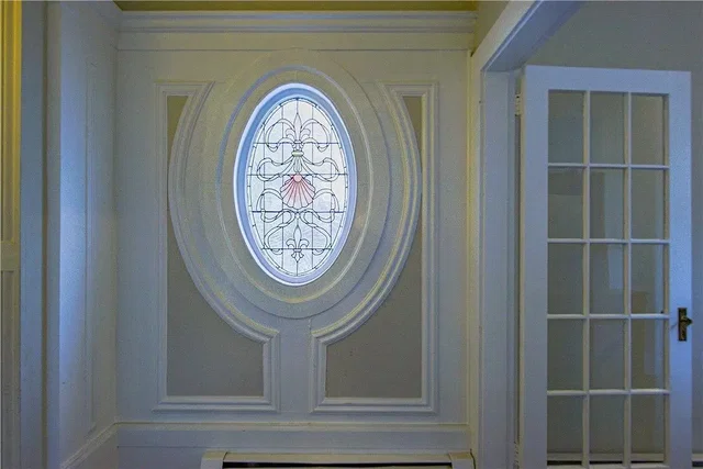 Vestiaire; lumière naturelle