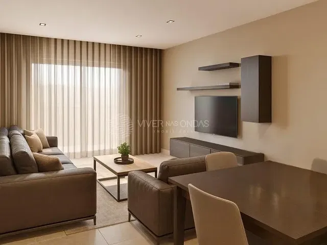 Living room; natural light, modern style, tile floor