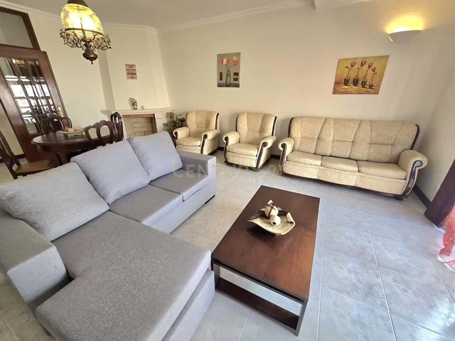 Living room; tile floor, natural light