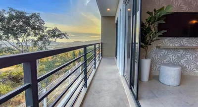 Balkon; blick, tageslicht