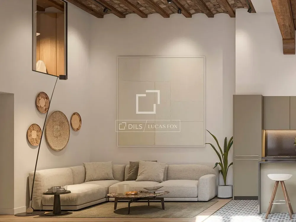 Sala de estar; luz natural, estilo moderno