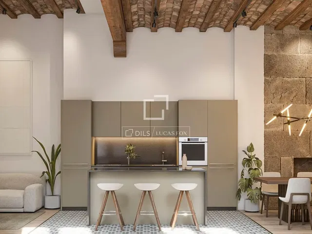 Кухня; кухненски уреди, естествена светлина, модерен стил