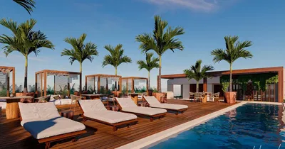 Terasa; výhled, přirozené světlo