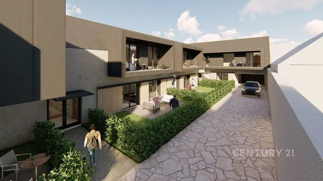 Huis en omgeving; uitzicht