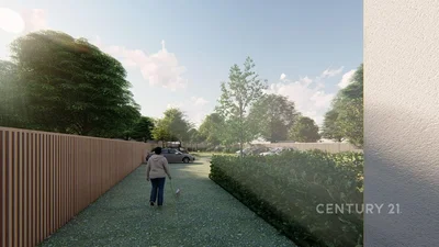 Huis en omgeving; uitzicht