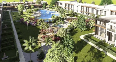 Maison et environs; vue, lumière naturelle