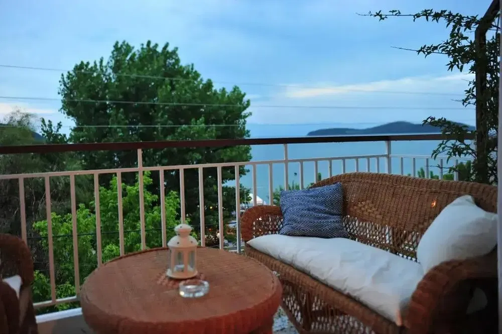 Ταράτσα; θέα