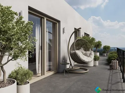 Кухиња; кухињски апарати, дрвени под, природно светло, модерни стил