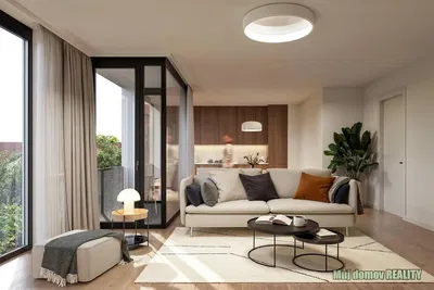 Kuchnia; sprzęt kuchenny, podłoga drewniana, światło dzienne, styl nowoczesny