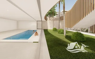 Kuchyně; kuchyňské spotřebiče, dřevěná podlaha, přirozené světlo, moderní styl