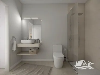 Kuchyně; kuchyňské spotřebiče, dřevěná podlaha, přirozené světlo, moderní styl