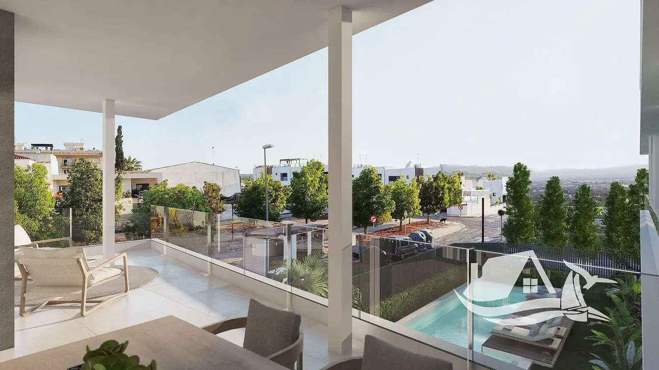 Κουζίνα; συσκευές κουζίνας, ξύλινο πάτωμα, φυσικό φως, μοντέρνο στυλ