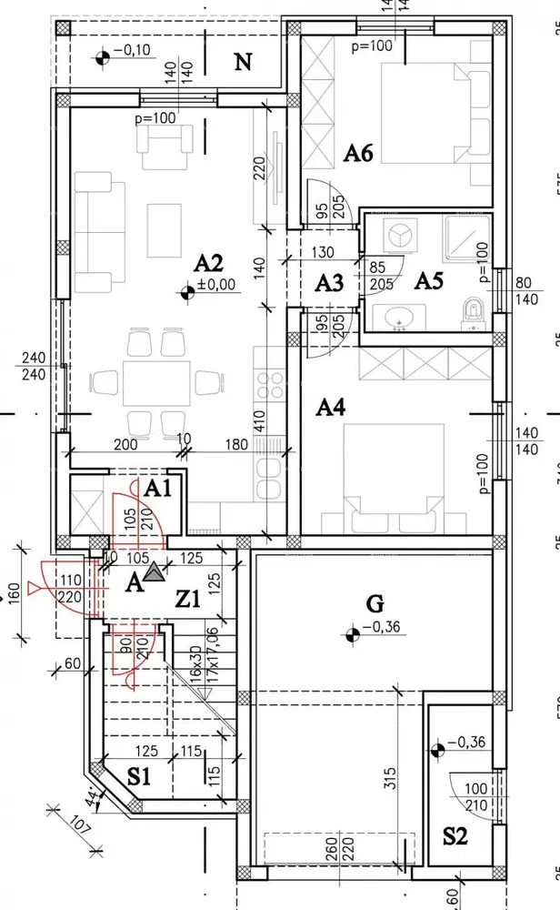 Kuchyně; kuchyňské spotřebiče, dřevěná podlaha, přirozené světlo, moderní styl