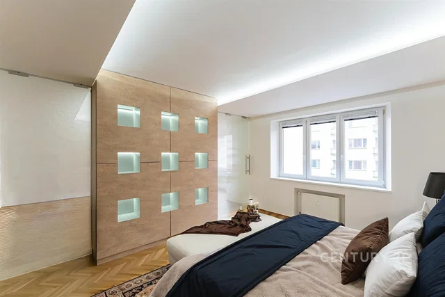 Kitchen; kitchen appliances, wood floor, natural light, modern style