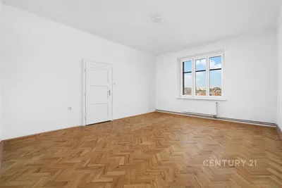 Kitchen; kitchen appliances, wood floor, natural light, modern style