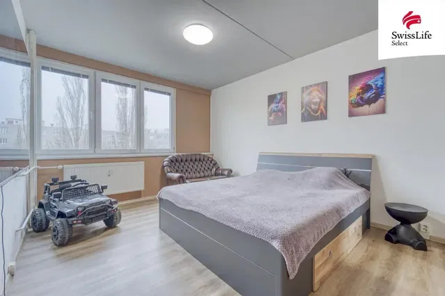 Quarto; luz natural, estilo moderno