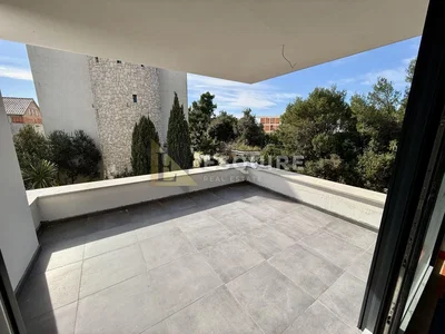 Terrasse; carrelage, vue
