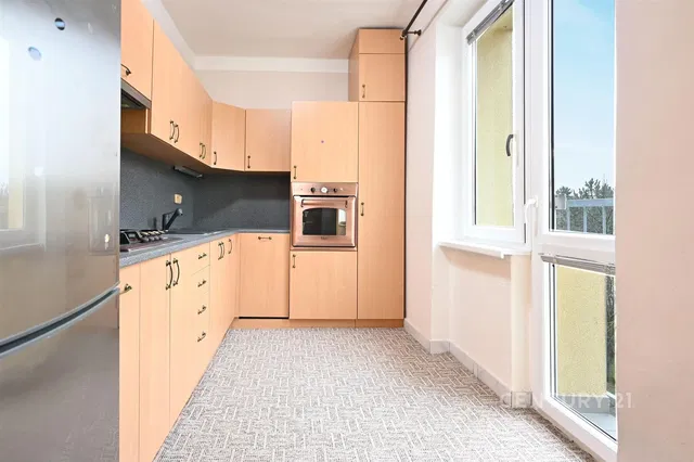 Kuchyně; kuchyňské spotřebiče, výhled, přirozené světlo