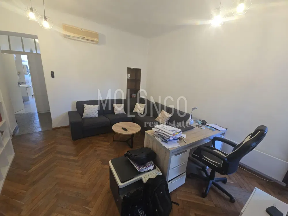 Salon; parquet, lumière naturelle