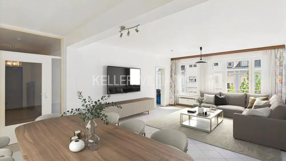 Obývací pokoj; přirozené světlo, moderní styl