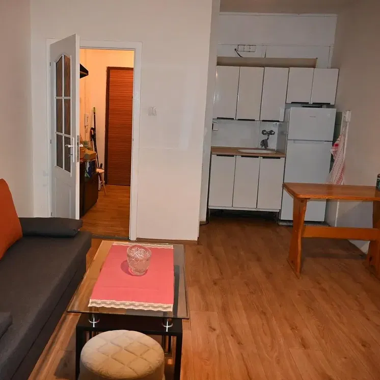 Living room; wood floor