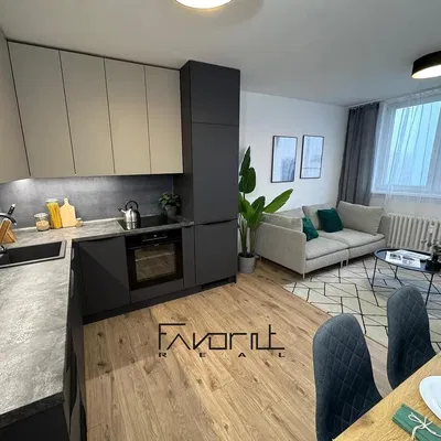 Küche; küchengeräte, tageslicht, moderner stil, holzboden