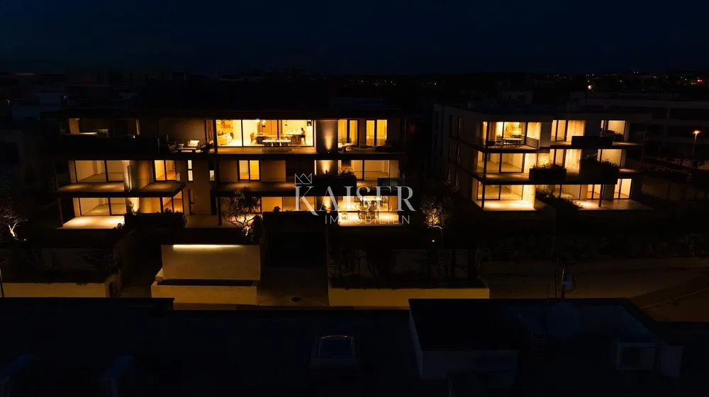 Maison et environs; vue