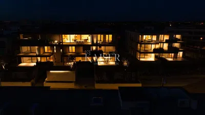 Maison et environs; vue