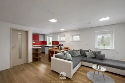 Salon; światło dzienne, styl nowoczesny