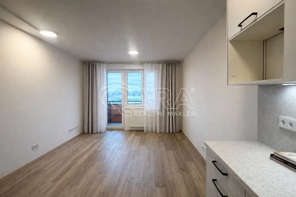 Kitchen; natural light, wood floor, renovated