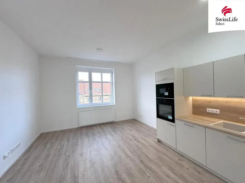 Кухня; кухненски уреди, гледка, естествена светлина, ремонтиран, модерен стил
