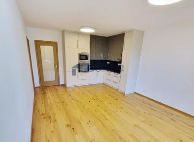 Kitchen; kitchen appliances, wood floor, natural light, renovated