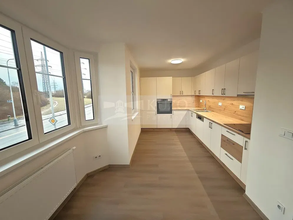 Кухня; кухненски уреди, гледка, естествена светлина, модерен стил, ремонтиран