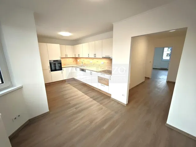 Kitchen; kitchen appliances, wood floor, natural light, renovated