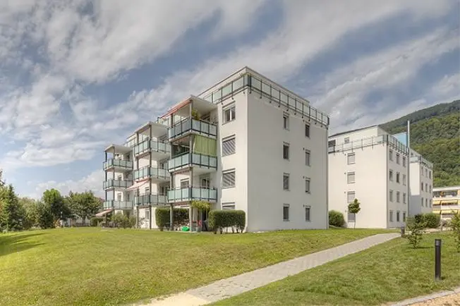 Casa e arredores; vista
