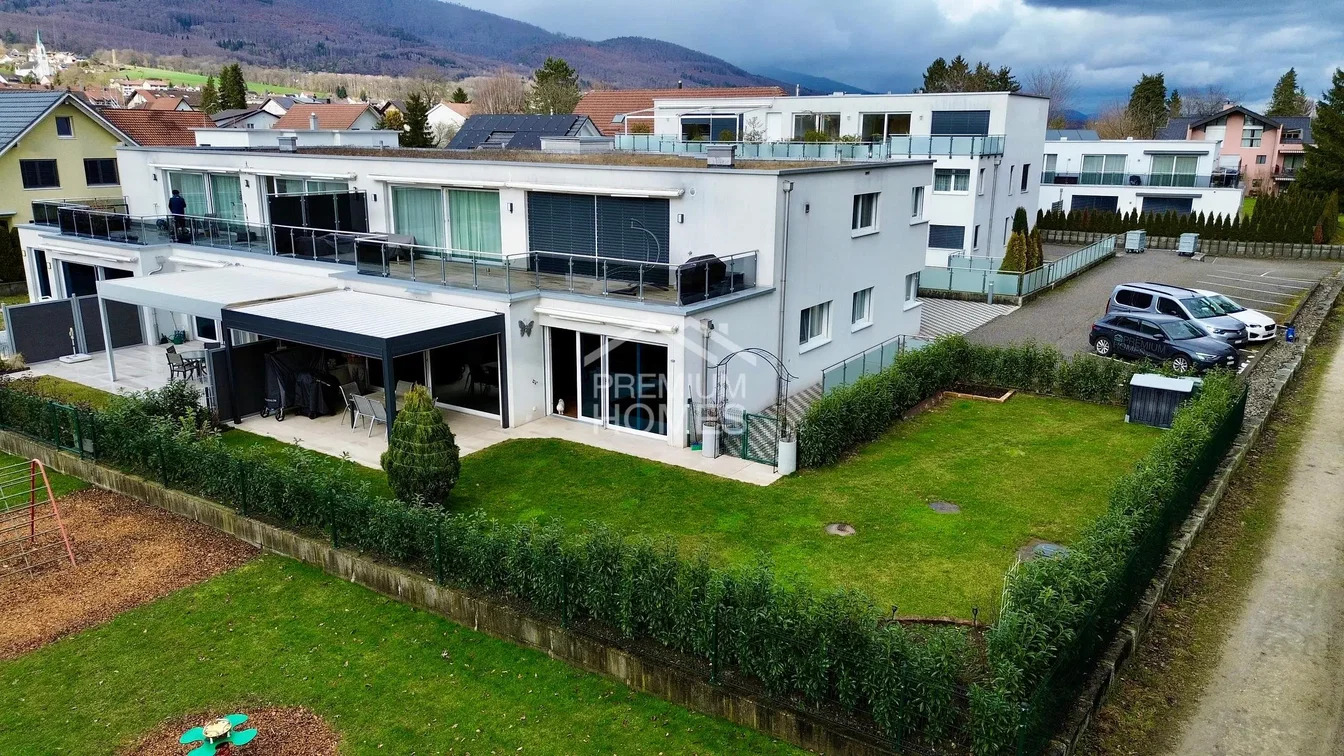 Huis en omgeving; uitzicht