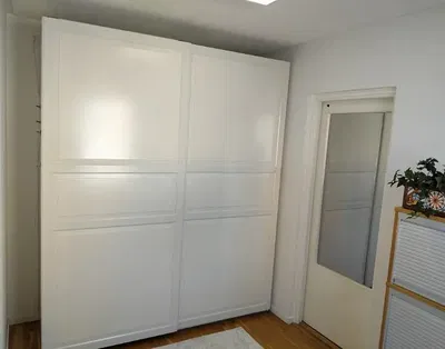 Schlafzimmer; holzboden