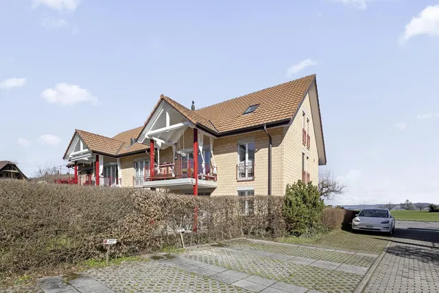 Dom i otoczenie; widok