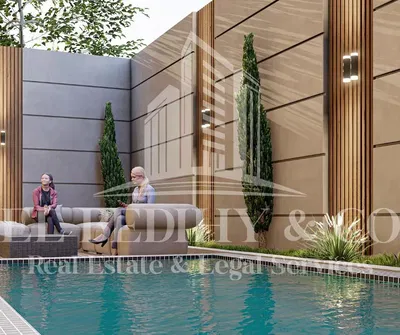 House and surroundings; view, natural light